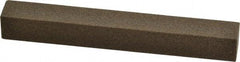 Norton - 4" Long x 1/2" Wide x 1/2" Thick, Aluminum Oxide Sharpening Stone - Square - Apex Tool & Supply