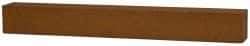 Norton - 6" Long x 3/4" Wide x 3/4" Thick, Aluminum Oxide Sharpening Stone - Square, Medium Grade - Apex Tool & Supply