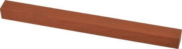 Norton - 6" Long x 1/2" Wide x 1/2" Thick, Aluminum Oxide Sharpening Stone - Square, Fine Grade - Apex Tool & Supply