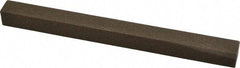 Norton - 6" Long x 1/2" Wide x 1/2" Thick, Aluminum Oxide Sharpening Stone - Square, Coarse Grade - Apex Tool & Supply