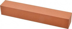 Norton - 6" Long x 1" Wide x 1" Thick, Aluminum Oxide Sharpening Stone - Square, Fine Grade - Apex Tool & Supply