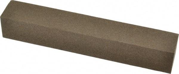 Norton - 6" Long x 1" Wide x 1" Thick, Aluminum Oxide Sharpening Stone - Square, Coarse Grade - Apex Tool & Supply
