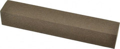 Norton - 6" Long x 1" Wide x 1" Thick, Aluminum Oxide Sharpening Stone - Square, Coarse Grade - Apex Tool & Supply