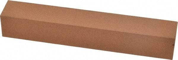 Norton - 6" Long x 1" Wide x 1" Thick, Aluminum Oxide Sharpening Stone - Square, Medium Grade - Apex Tool & Supply