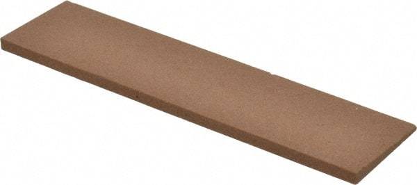 Norton - 4" Long x 1" Wide x 1/8" Thick, Aluminum Oxide Sharpening Stone - Knife, Medium Grade - Apex Tool & Supply