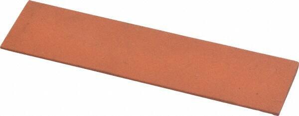 Norton - 4" Long x 1" Wide x 1/8" Thick, Aluminum Oxide Sharpening Stone - Knife, Fine Grade - Apex Tool & Supply
