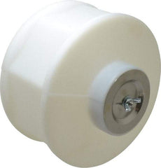 Made in USA - 7" Overall Height, 10-1/2" OD Rotary Tumbler Barrel - 1-1/2 Gal Capacity - Apex Tool & Supply