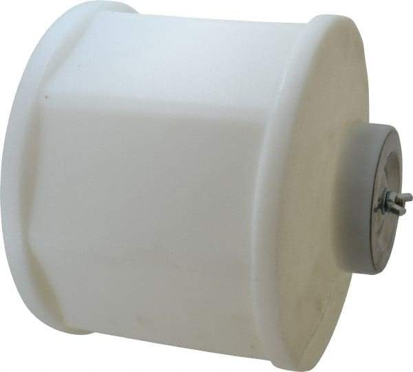 Made in USA - 10-1/2" Overall Height, 10-3/4" OD Rotary Tumbler Barrel - 2-1/2 Gal Capacity - Apex Tool & Supply
