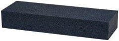 Norton - 6" Long x 2" Wide x 1" Thick, Silicon Carbide Sharpening Stone - Rectangle, Medium Grade - Apex Tool & Supply