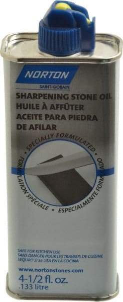 Norton - Sharpening Stone Oil Container Size Range: Smaller than 16 oz. Food Grade: NonFoodGrade - Apex Tool & Supply