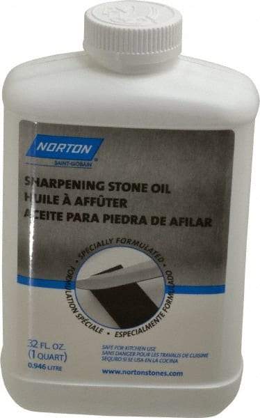 Norton - Sharpening Stone Oil Container Size Range: 32 oz. - 127.9 oz. Food Grade: NonFoodGrade - Apex Tool & Supply