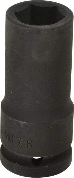 Blackhawk by Proto - 3/4" Drive 7/8" Deep Impact Socket - 6 Points, 3-1/4" OAL - Apex Tool & Supply