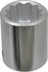 Blackhawk by Proto - 1-1/16", 3/4" Drive, Standard Hand Socket - 12 Points, 2" OAL - Apex Tool & Supply