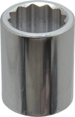Blackhawk by Proto - 1-1/8", 3/4" Drive, Standard Hand Socket - 12 Points, 2-13/64" OAL - Apex Tool & Supply