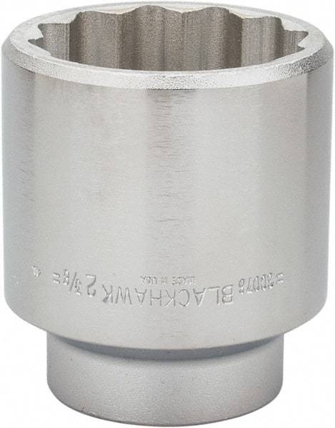 Blackhawk by Proto - 2-3/8", 3/4" Drive, Standard Hand Socket - 12 Points, 3-5/8" OAL - Apex Tool & Supply