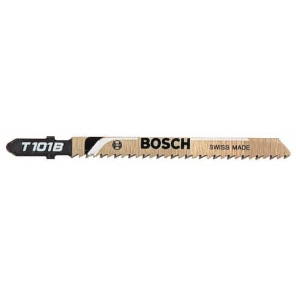 Bosch - 3" Long, 10 Teeth per Inch, Bi-Metal Jig Saw Blade - Apex Tool & Supply