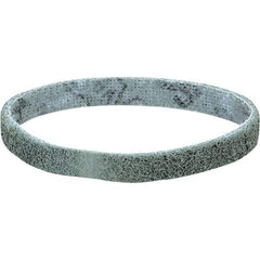 Dynabrade - 1/2" Wide x 12" OAL, Aluminum Oxide Abrasive Belt - Aluminum Oxide, Super Fine, Nonwoven, Series SC-BS - Apex Tool & Supply
