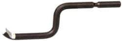 Noga - O-Ring Blade Bi-Directional High Speed Steel Deburring Swivel Blade - Bi-Directional Deburring Blade - Apex Tool & Supply