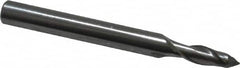 Magafor - 4mm Body Diam, 90°, 2" OAL, Solid Carbide Spotting Drill - Apex Tool & Supply