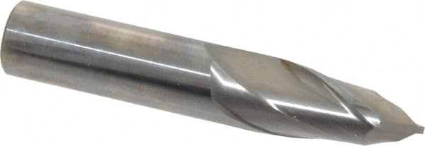 Magafor - 1/2" Body Diam, 90°, 2-3/4" OAL, Solid Carbide Spotting Drill - Apex Tool & Supply