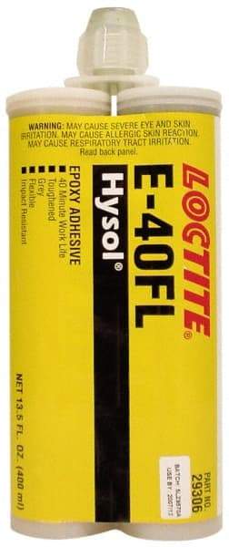 Loctite - 400 mL Cartridge Two Part Epoxy - 40 min Working Time, Series E-40FL - Apex Tool & Supply