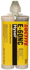 Loctite - 200 mL Cartridge Two Part Epoxy - 60 min Working Time, 3,110 psi Shear Strength, Series E-60NC - Apex Tool & Supply