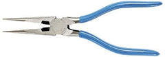 Stanley - 8" OAL, Long Nose Side Cutting Pliers - Standard Head - Apex Tool & Supply