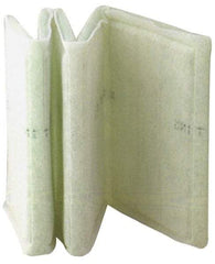 PrecisionAire - 20" Noml Height x 25" Noml Width x 1-3/4" Noml Depth, <20% Capture Efficiency, Panel Air Filter - MERV 5, Polyester, Integrated Galvanized Wire Frame - Apex Tool & Supply