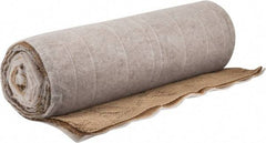 Made in USA - 30' Long x 40" Wide x 1" Thick, Paper Paint Booth Air Filter Media Roll - 98% Arrestance Efficiency, 98% Capture Efficiency, 200 Max FPM, 180°F Max, 12" Roll Diam, Expanded Paper & Polyester Stiched Together, Use with Room Air Conditioners - Apex Tool & Supply