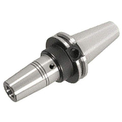 Iscar - 5/16" Hole Diam, CAT40 Taper Shank Shrink Fit Tool Holder & Adapter - 3-1/2" Projection, 0.827" Nose Diam, 1.42" Clamping Depth, 25,000 RPM, Through Coolant - Exact Industrial Supply