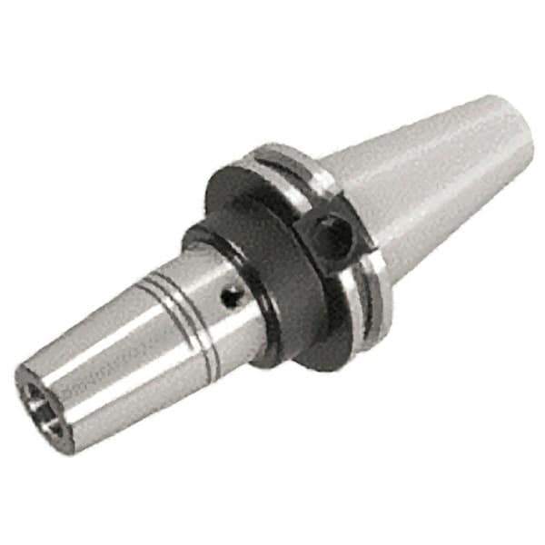Iscar - 5/8" Hole Diam, CAT40 Taper Shank Shrink Fit Tool Holder & Adapter - 3-3/4" Projection, 1.063" Nose Diam, 1.97" Clamping Depth, 25,000 RPM, Through Coolant - Exact Industrial Supply