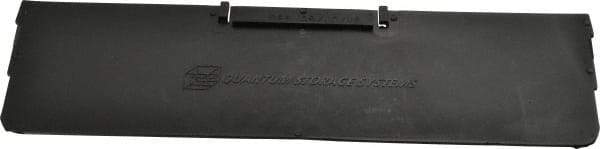 Quantum Storage - 11.1" Wide x 4" High, Black Bin Divider - Use with Quantum Storage Systems - QSB 109CON, QSB 110CON, QSB 116CON - Apex Tool & Supply