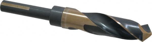 Triumph Twist Drill - 57/64" Drill, 118° Point, High Speed Steel Silver Deming & Reduced Shank Drill Bit - Apex Tool & Supply