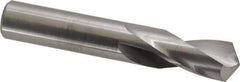 M.A. Ford - 31/64" 118° Spiral Flute Solid Carbide Screw Machine Drill Bit - Bright Finish, Right Hand Cut, 1-1/4" Flute Length, 3" OAL, Faceted Point, Straight Shank - Apex Tool & Supply