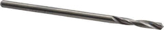 M.A. Ford - #41 118° Spiral Flute Solid Carbide Screw Machine Drill Bit - Bright Finish, Right Hand Cut, 1/2" Flute Length, 2" OAL, Faceted Point, Straight Shank - Apex Tool & Supply