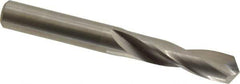 M.A. Ford - 0.295" 118° Spiral Flute Solid Carbide Screw Machine Drill Bit - Bright Finish, Right Hand Cut, 1-1/4" Flute Length, 2-1/2" OAL, Faceted Point, Straight Shank - Apex Tool & Supply
