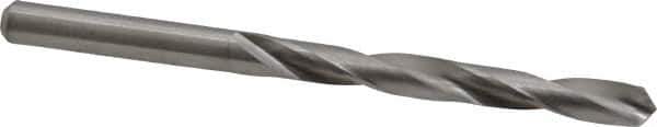 M.A. Ford - 3/16" 118° Solid Carbide Jobber Drill - Bright Finish, Right Hand Cut, Spiral Flute, Straight Shank, 2-3/4" OAL, Faceted Point - Apex Tool & Supply