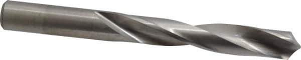 M.A. Ford - 33/64" 118° Solid Carbide Jobber Drill - Bright Finish, Right Hand Cut, Spiral Flute, Straight Shank, 5" OAL, Faceted Point - Apex Tool & Supply