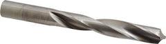 M.A. Ford - 17/32" 118° Solid Carbide Jobber Drill - Bright Finish, Right Hand Cut, Spiral Flute, Straight Shank, 5" OAL, Faceted Point - Apex Tool & Supply