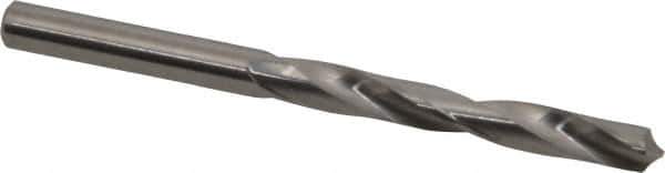 M.A. Ford - #2 118° Solid Carbide Jobber Drill - Bright Finish, Right Hand Cut, Spiral Flute, Straight Shank, 3" OAL, Faceted Point - Apex Tool & Supply