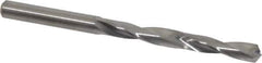 M.A. Ford - #5 118° Solid Carbide Jobber Drill - Bright Finish, Right Hand Cut, Spiral Flute, Straight Shank, 3" OAL, Faceted Point - Apex Tool & Supply
