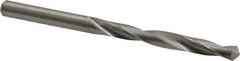 M.A. Ford - #6 118° Solid Carbide Jobber Drill - Bright Finish, Right Hand Cut, Spiral Flute, Straight Shank, 3" OAL, Faceted Point - Apex Tool & Supply