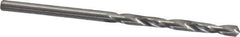 M.A. Ford - #41 118° Solid Carbide Jobber Drill - Bright Finish, Right Hand Cut, Spiral Flute, Straight Shank, 2" OAL, Faceted Point - Apex Tool & Supply