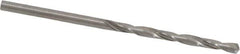 M.A. Ford - #48 118° Solid Carbide Jobber Drill - Bright Finish, Right Hand Cut, Spiral Flute, Straight Shank, 1-3/4" OAL, Faceted Point - Apex Tool & Supply