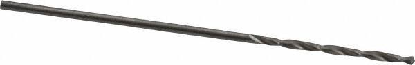 M.A. Ford - #63 118° Solid Carbide Jobber Drill - Bright Finish, Right Hand Cut, Spiral Flute, Straight Shank, 1-1/2" OAL, Faceted Point - Apex Tool & Supply