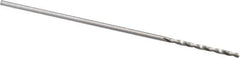 M.A. Ford - #66 118° Solid Carbide Jobber Drill - Bright Finish, Right Hand Cut, Spiral Flute, Straight Shank, 1-1/2" OAL, Faceted Point - Apex Tool & Supply