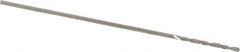 M.A. Ford - #70 118° Solid Carbide Jobber Drill - Bright Finish, Right Hand Cut, Spiral Flute, Straight Shank, 1-1/2" OAL, Faceted Point - Apex Tool & Supply