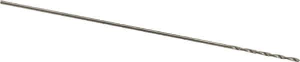 M.A. Ford - #77 118° Solid Carbide Jobber Drill - Bright Finish, Right Hand Cut, Spiral Flute, Straight Shank, 1-1/2" OAL, Faceted Point - Apex Tool & Supply