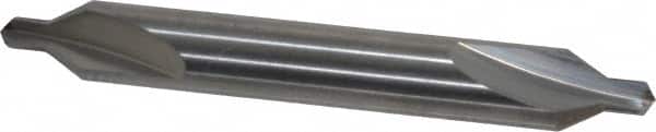 M.A. Ford - #3 Plain Cut 60° Incl Angle Solid Carbide Combo Drill & Countersink - Apex Tool & Supply