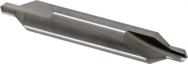 M.A. Ford - #5 Plain Cut 60° Incl Angle Solid Carbide Combo Drill & Countersink - Apex Tool & Supply